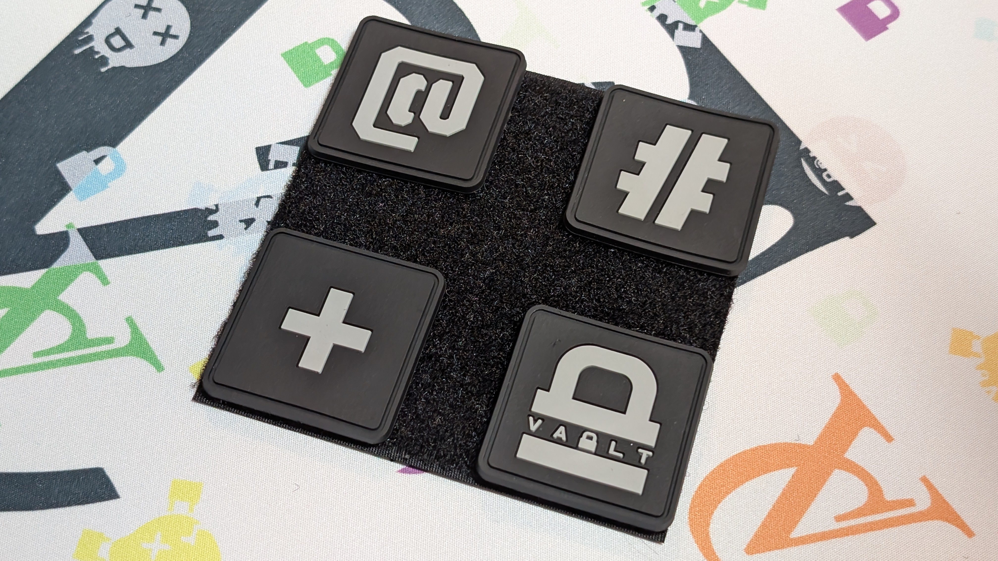 CODEX PATCH KIT by Vaultcase (Alphanumeric Ranger Eye Patches)