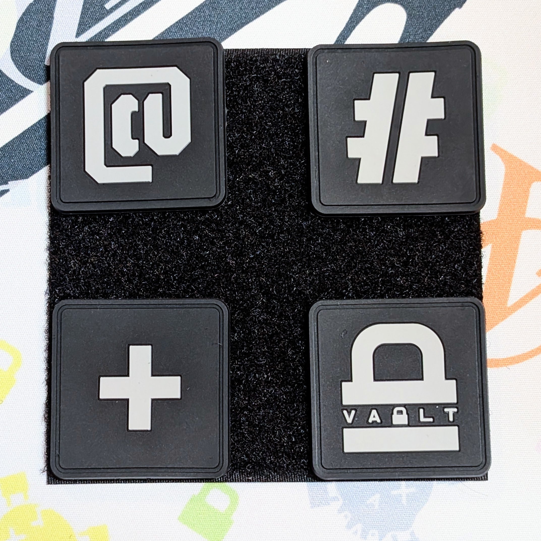 CODEX PATCH KIT by Vaultcase (Alphanumeric Ranger Eye Patches)