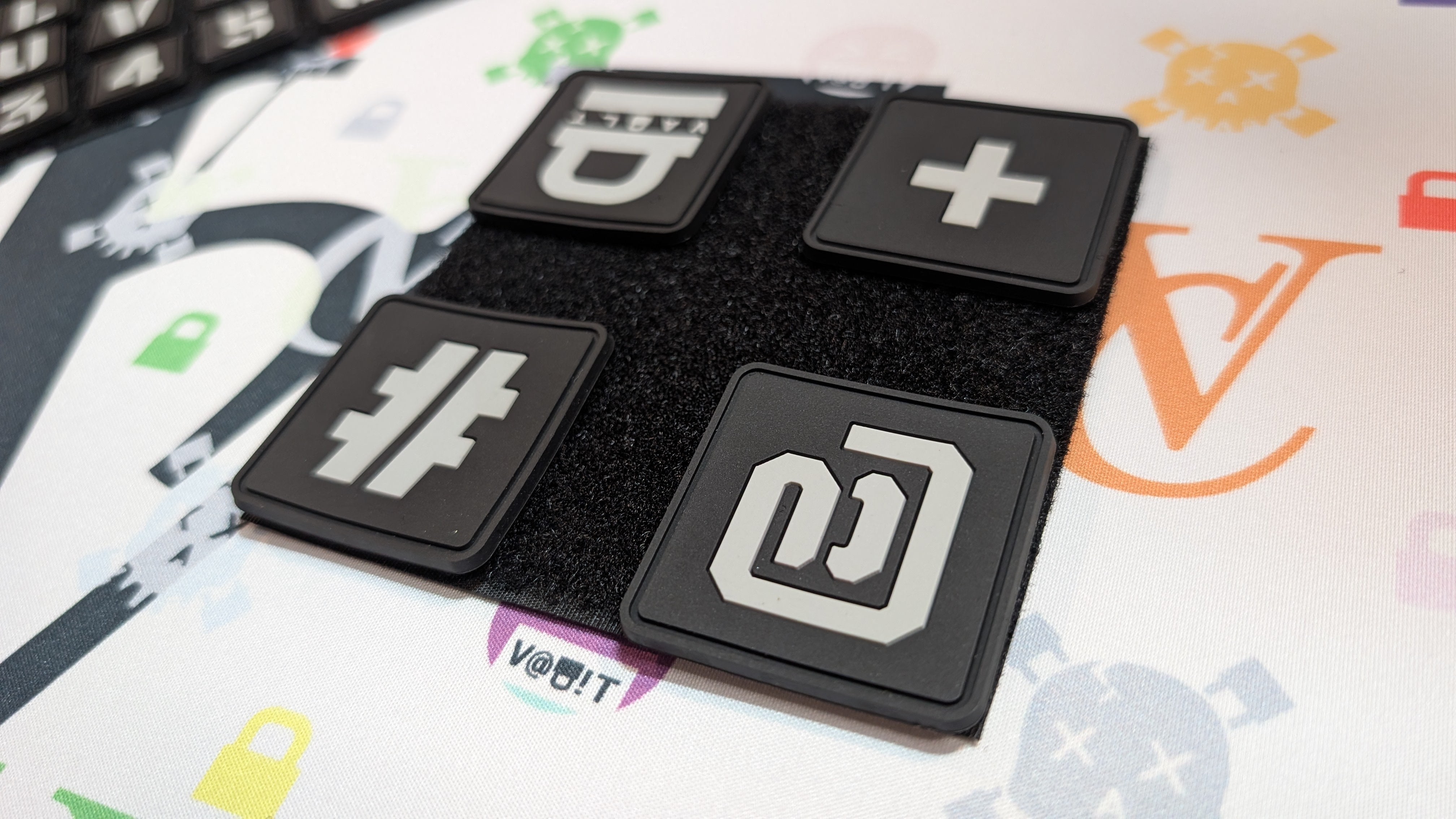 CODEX PATCH KIT by Vaultcase (Alphanumeric Ranger Eye Patches)