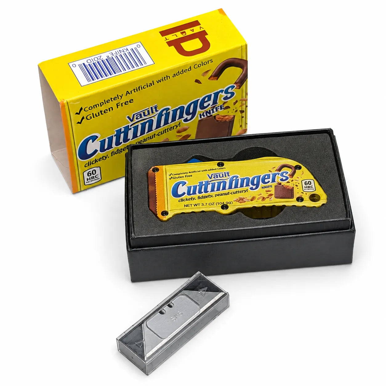 Cutting Fingers Utility Blade