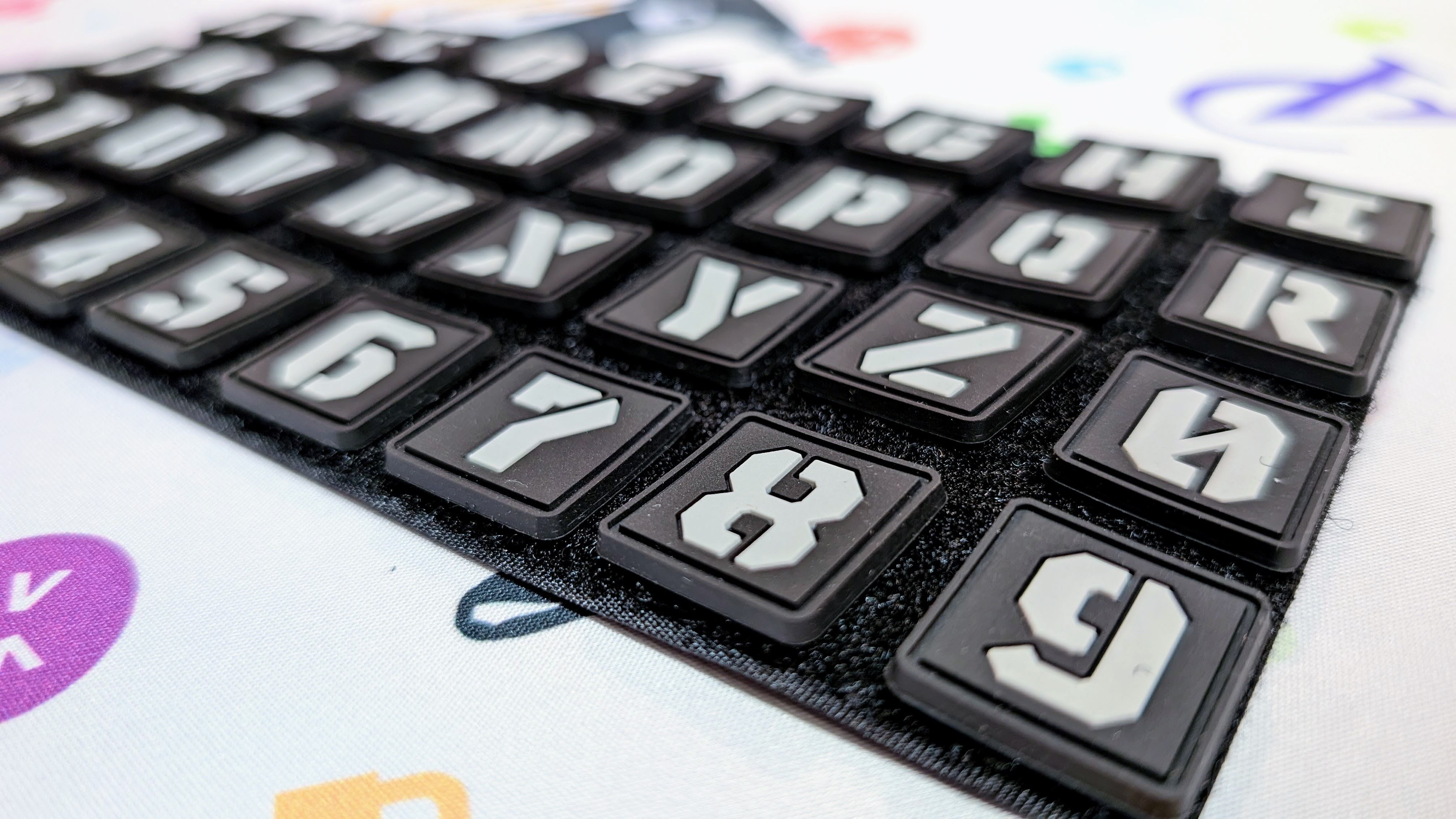 CODEX PATCH KIT by Vaultcase (Alphanumeric Ranger Eye Patches)