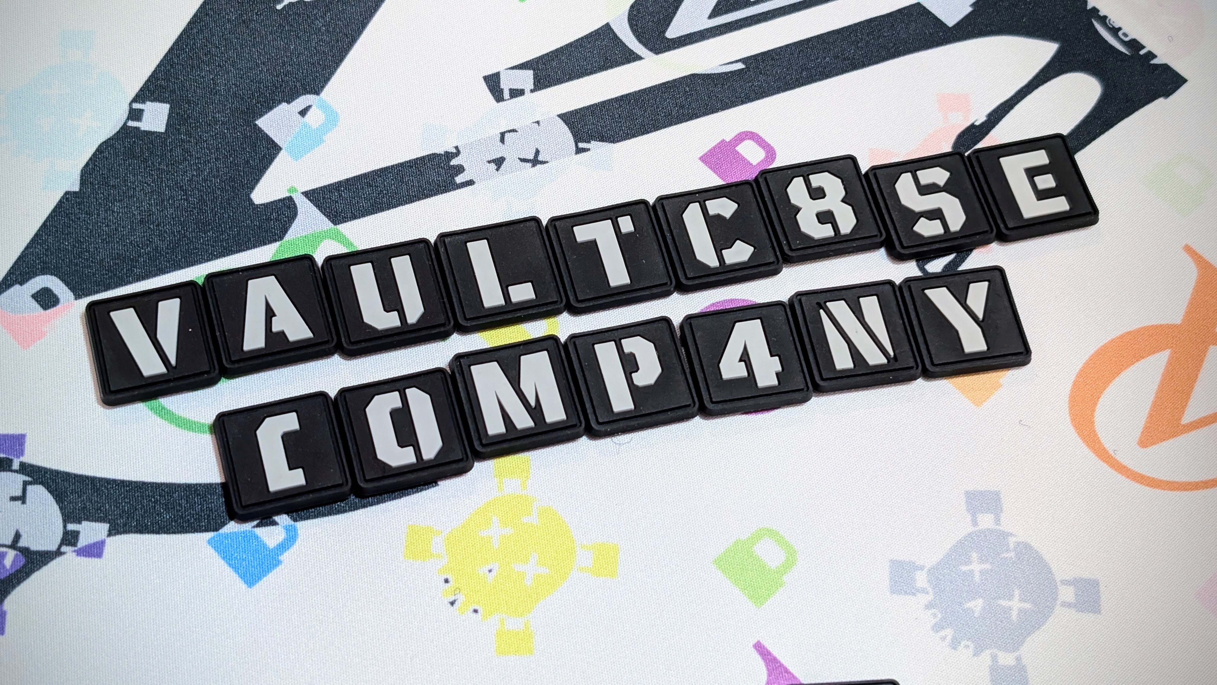 CODEX PATCH KIT by Vaultcase (Alphanumeric Ranger Eye Patches)