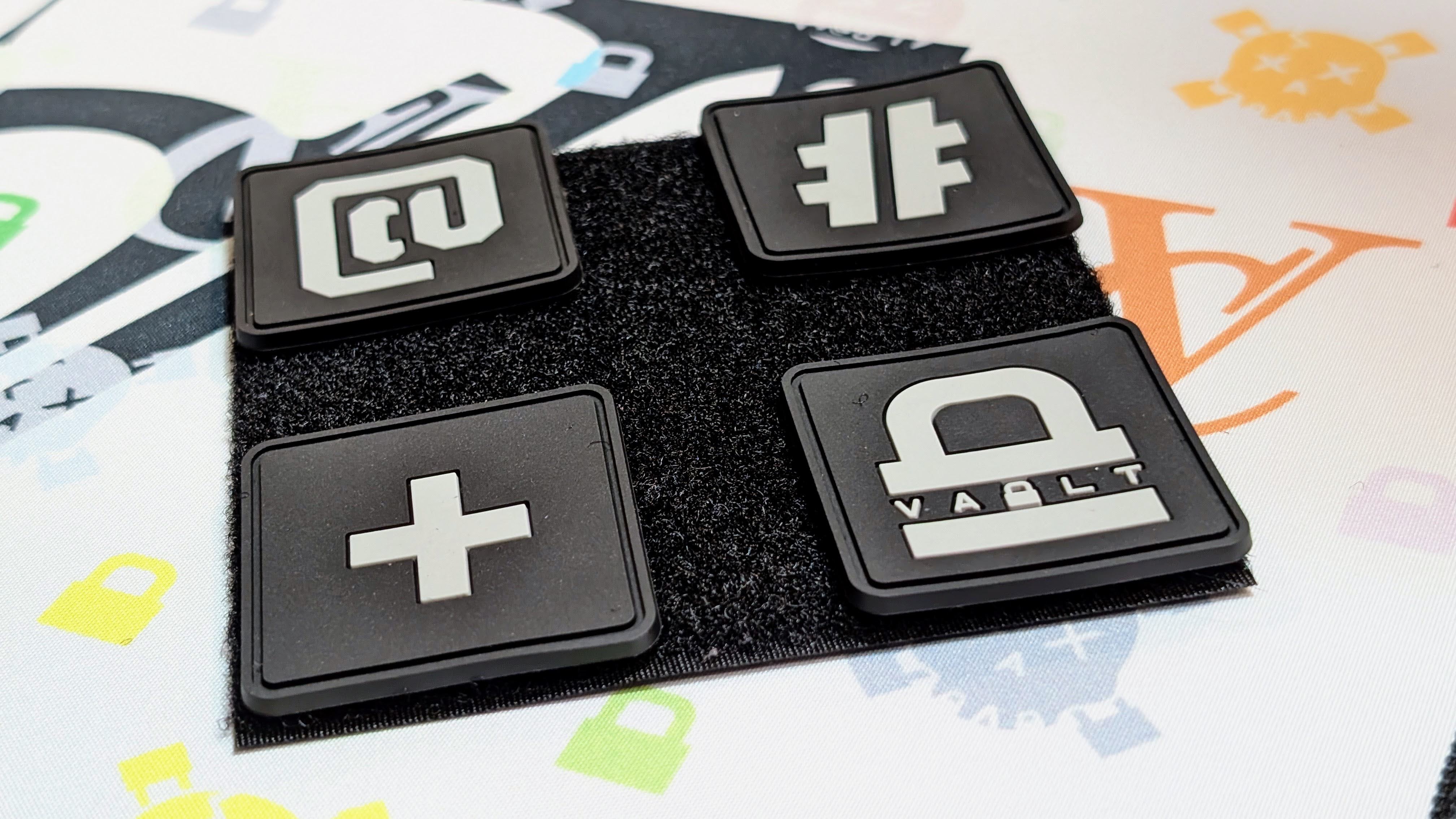 CODEX PATCH KIT by Vaultcase (Alphanumeric Ranger Eye Patches)