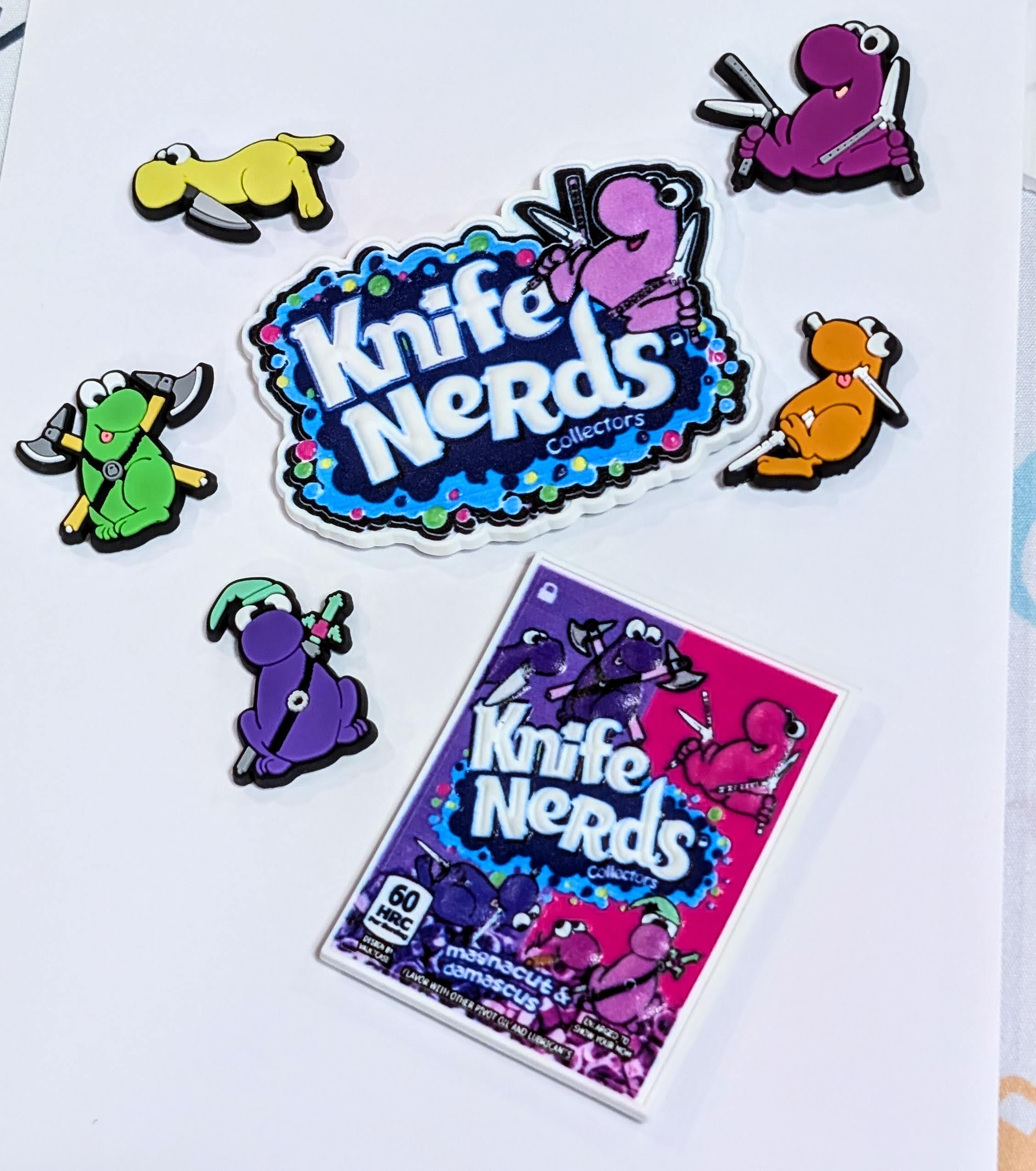 Knifenerd PVC Patch Collection All Patches